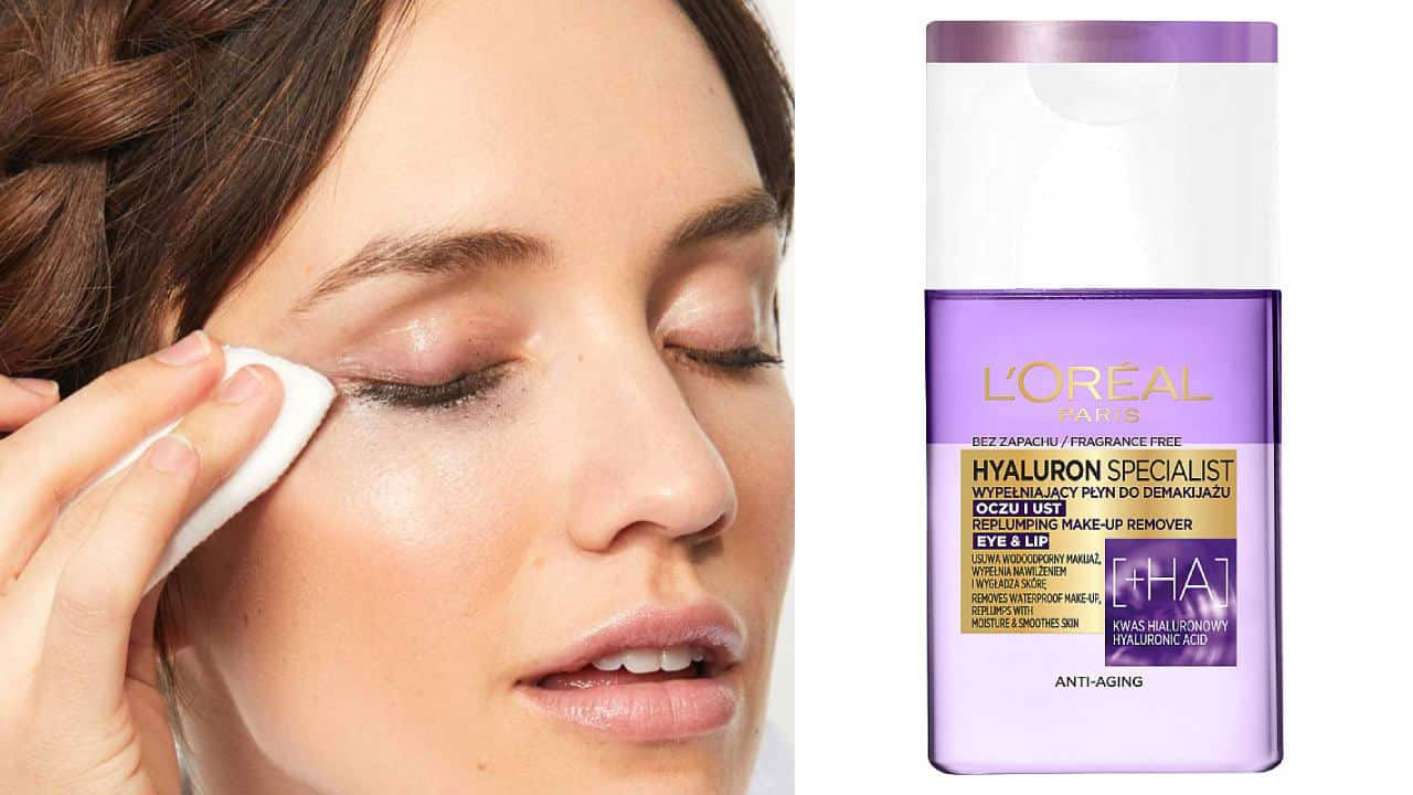 پاک کننده چشم و لب لورال هیالورونیک اسید Loreal Hyaluron Specialist Filling Eye & Lip Remover