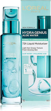 سرم آبرسان آب آلوئه ورا لورال هیدرا جنیوس پوست نرمال تا مختلط LOreal Hydra Genius Aloe Water Normal to Combination Skin