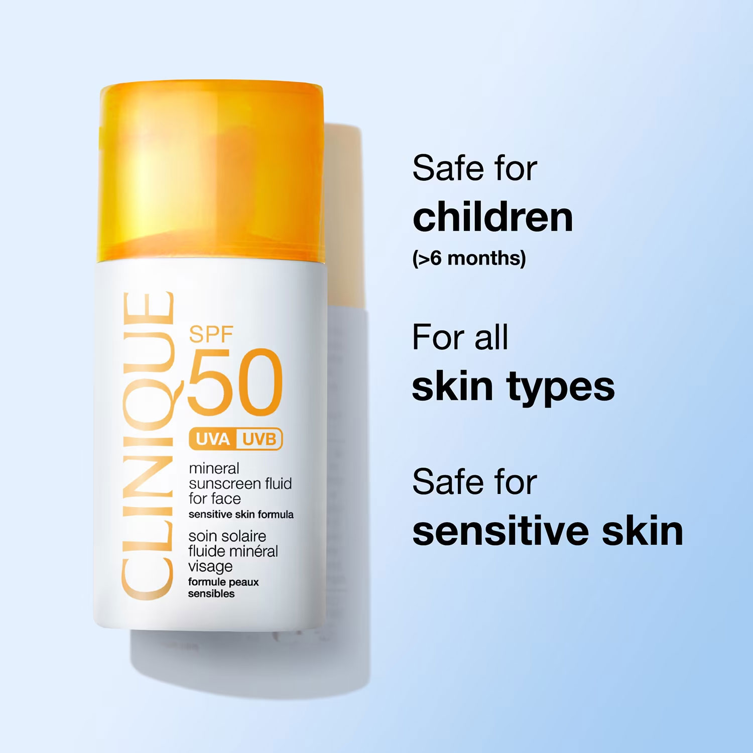 ضدآفتاب کلنیک فلویید مینرال اس پی اف 50/Clinique Mineral Sunscreen Fluid Spf 50